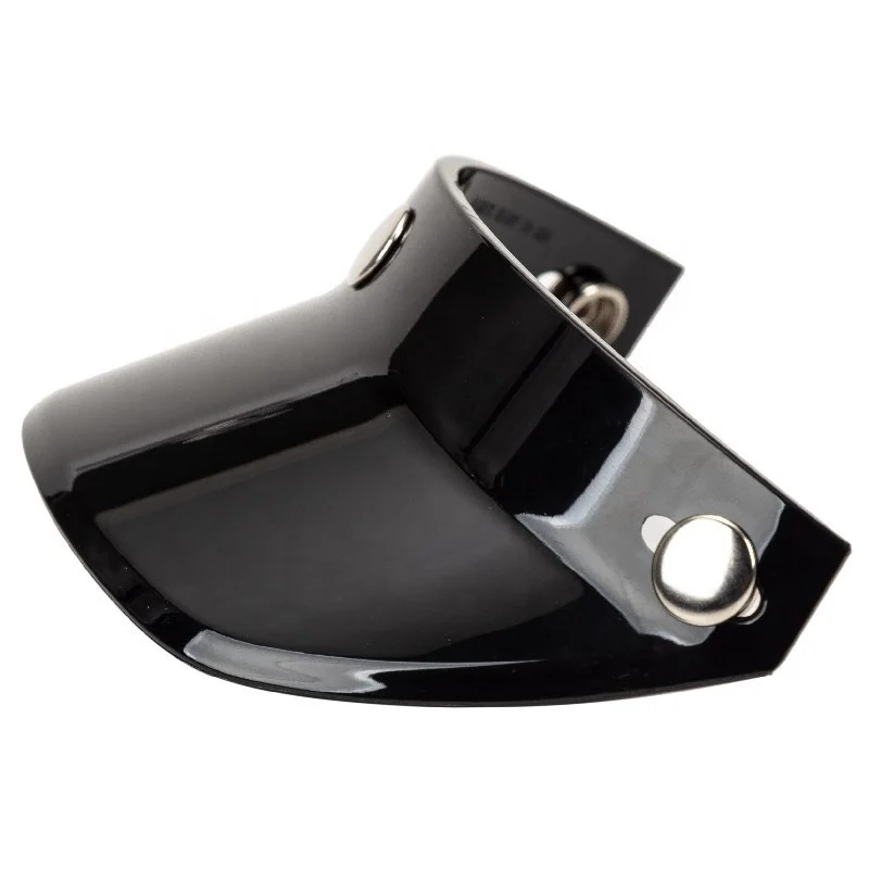 Мотоциклетный УФ-адаптер с 3-контактной пряжкой прилегающий козырек для шлема открытое лицо полнолицевой Ретро экран защита объектива откидная