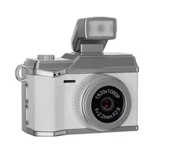Mini Camera 1080P HD Digital Camera with Screen Flash Lamp Portable Retro Travel Student Small Camcorder detail image