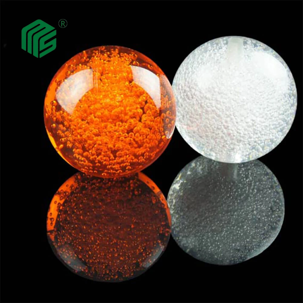 Transparent Large Diameter Acrylic Clear Colored Bubble Ball Sphere