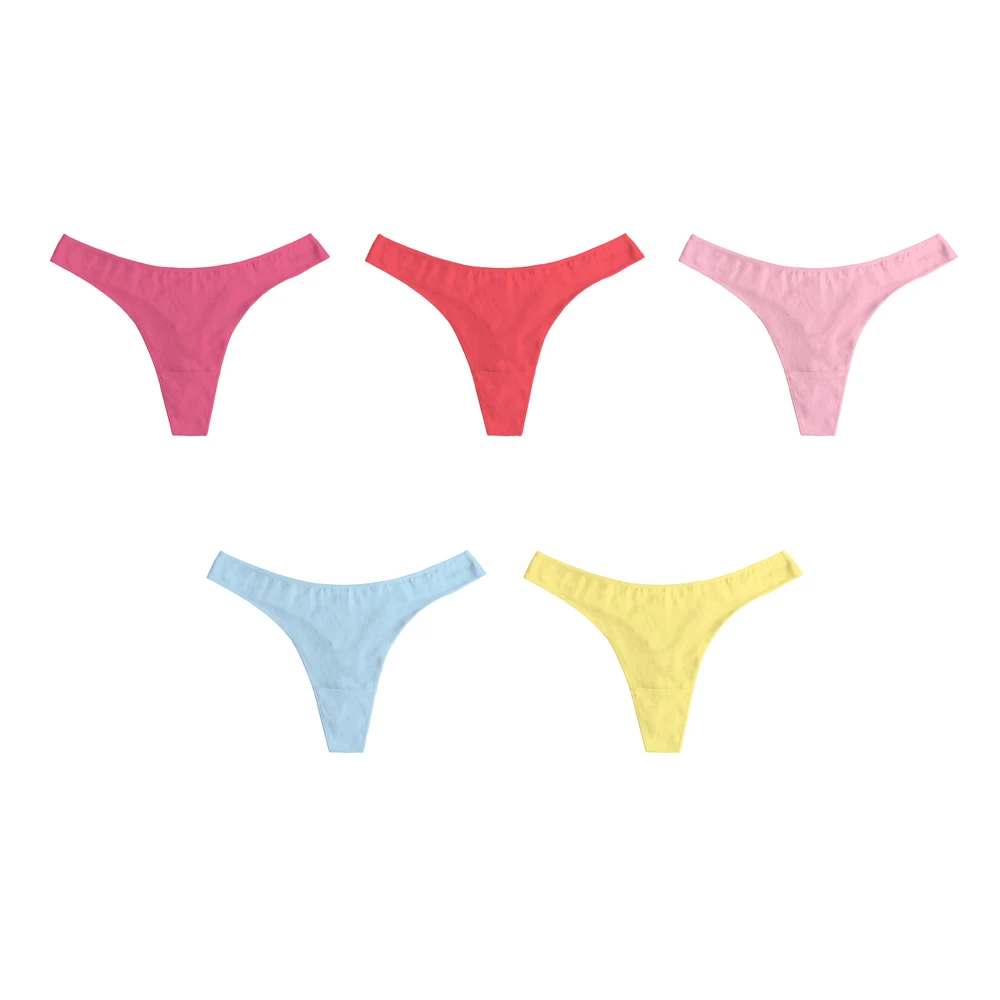 Mutandine da donna sexy della biancheria intima delle donne comode del cotone di vendita calda per le infradito delle signore_voghion.com