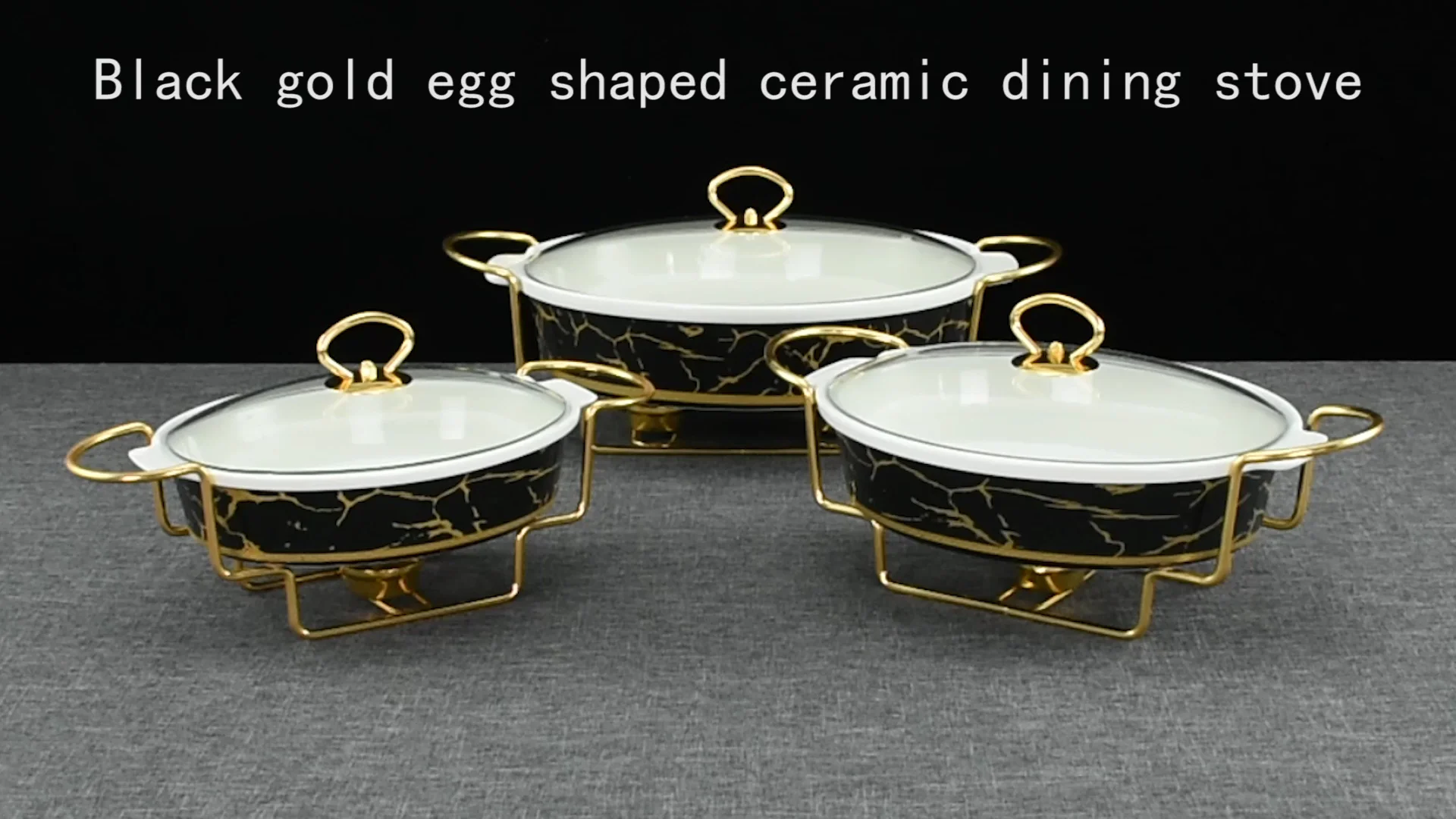 Other Hotel & Restaurant Supplies Ceramics Chafing Dish Luxury Buffet