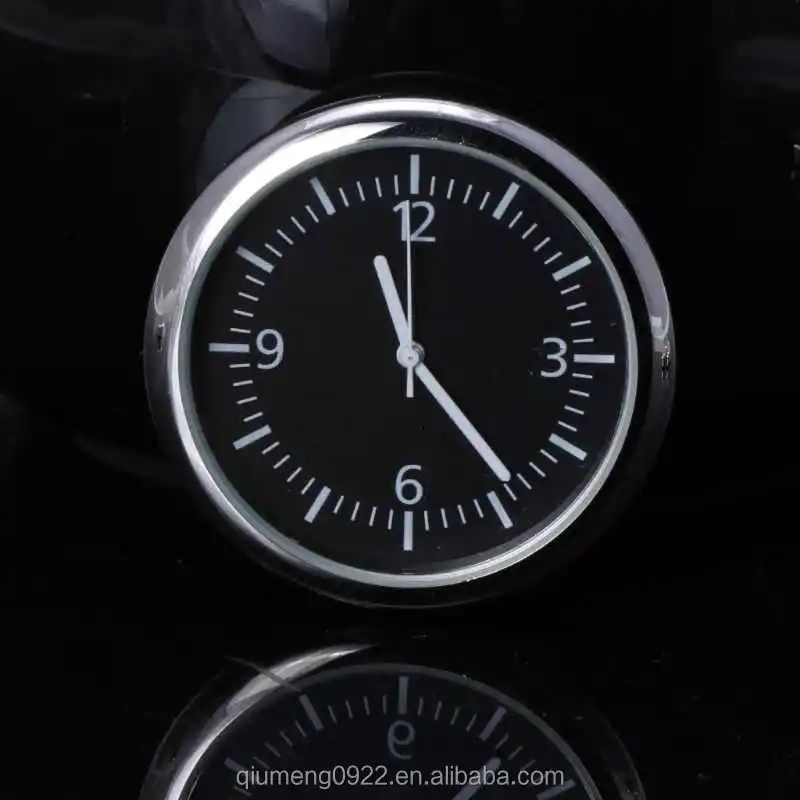 Orologio Da Cruscotto Auto Luminoso | Nero | Al Quarzo | Facile Installazione | Decorazione Interni Auto - Foto 5