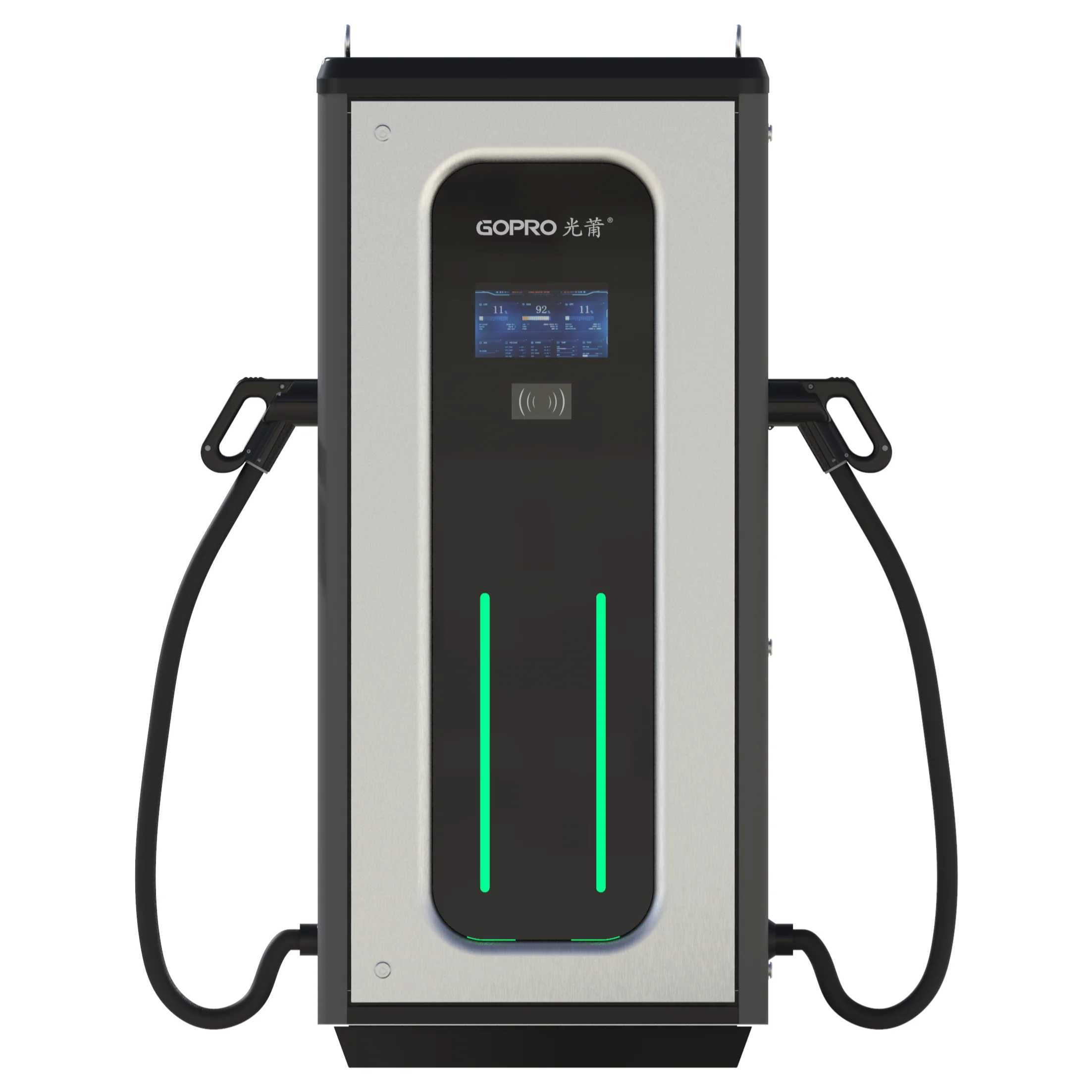 160kw Ev Car Power Bank Floor Mounted Ac Fast Ev Charging Stations