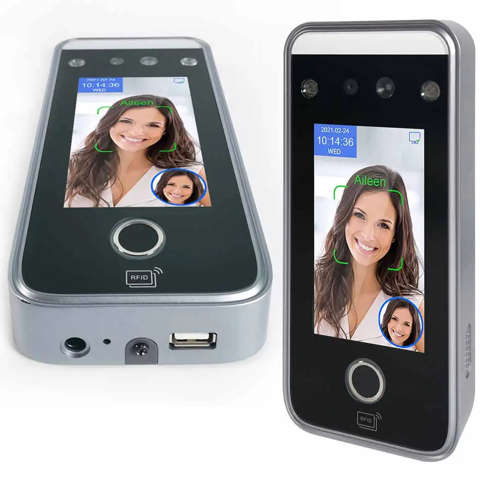 タイム カード レコーダー パンチカード機顔認識バイオメトリック指紋