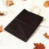 Bolsa de papel negra