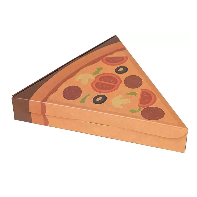 Pizza box design for pizza triangle