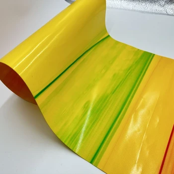 Factory Direct Sale Anti-UV PVC Laminated Tarpaulin for Inflatable Castle Bouncing Bed