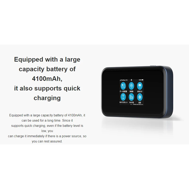 Unlocked ZTE 5G Mobile WiFi A004ZT Dual Band 2.4/5GHz WiFi 6 Pocket Router 5G 4G LTE 3Gbps 4100mAh