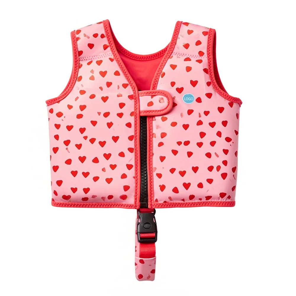 CE Certified Custom Kids Neoprene Life Jacket Toddler Floating Vest for Swimming Training Child Aid EPE Foam Baby Lifejacket