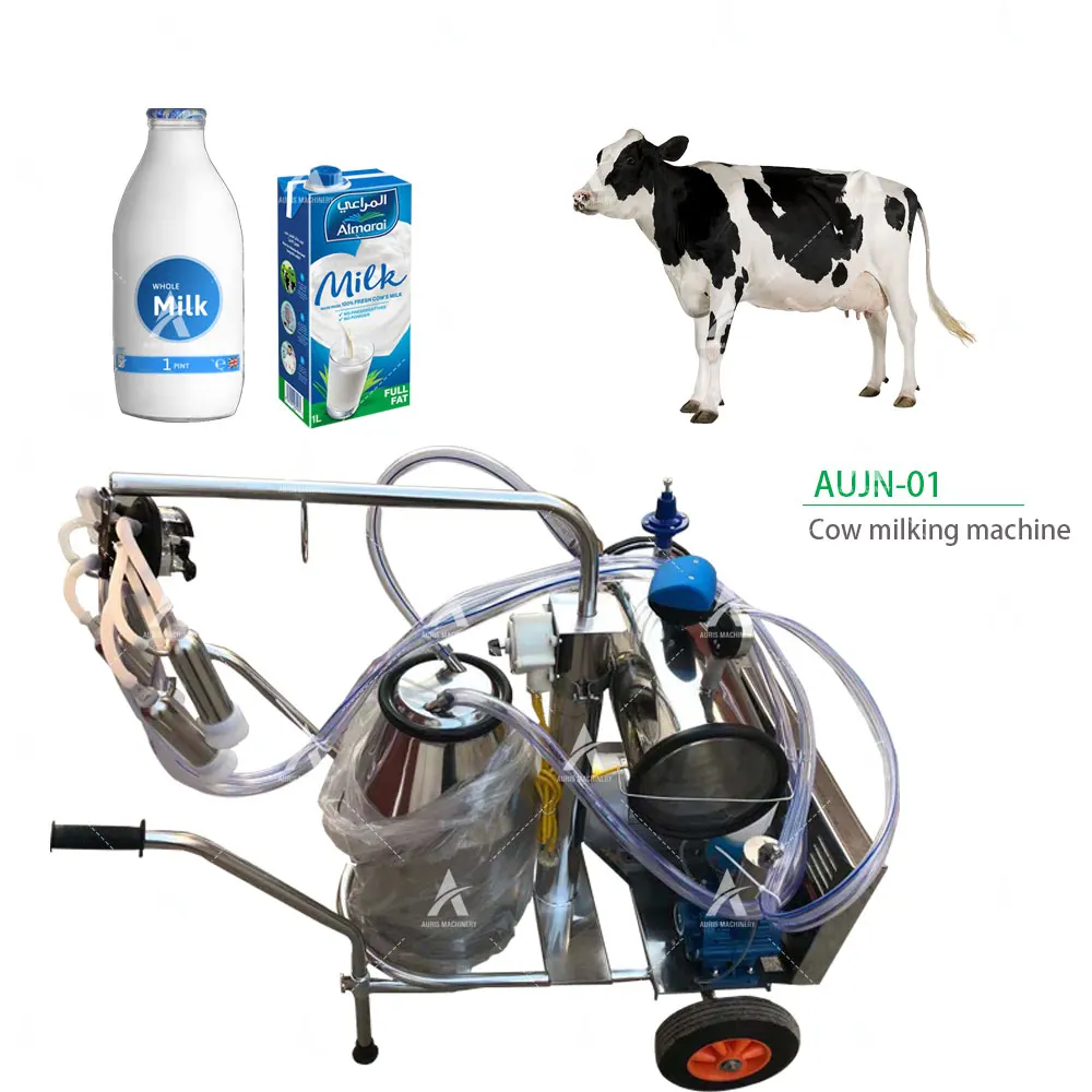 Portable Single/double Barrel Mini Portable Milker Machine Cow Milking Machine Electric Goat Cow Milker