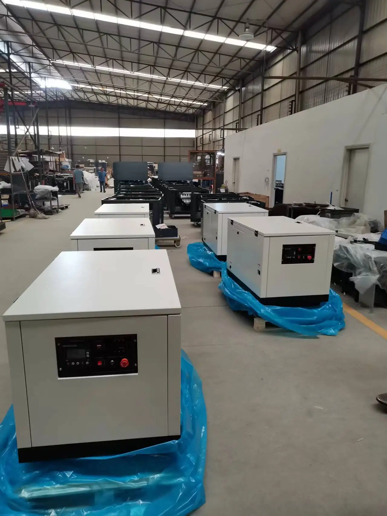 Portable Tractor Supply 20KW 30KW 35KW CNG Gas Genset Silent Type ATS Low Noise Single 3 Phase Dual Fuel Propane LPG 20-50KVA