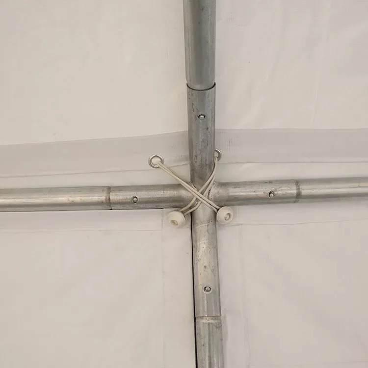 Большая палатка из полиэтилена 5x10 м