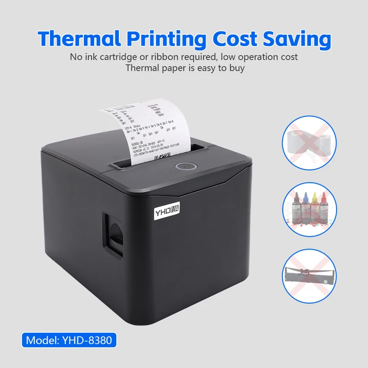 YHD-8380 Thermal Receipt Printer - High Speed & Reliable