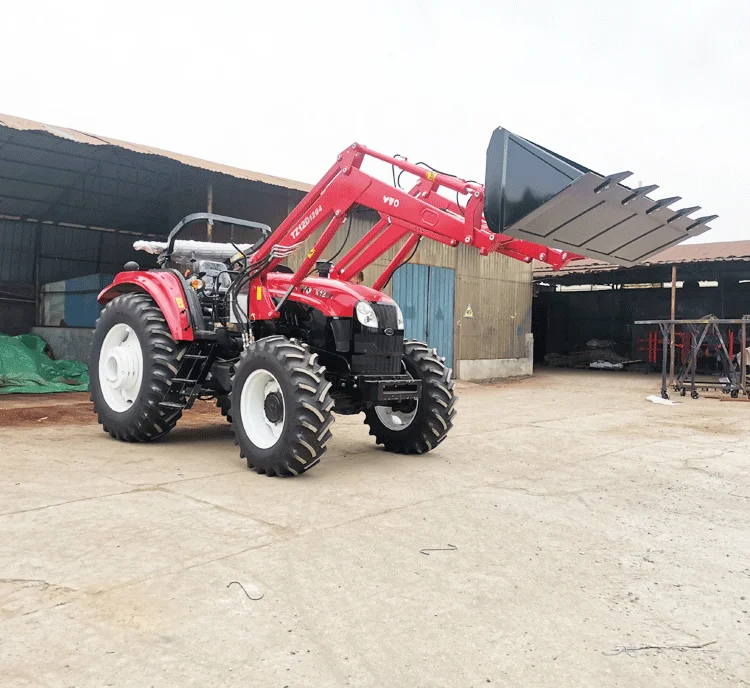 Ce Certification Front End Loader Tractor with Grapple Bucket