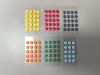 20pcs-6.5mm Yellow Control and mute
