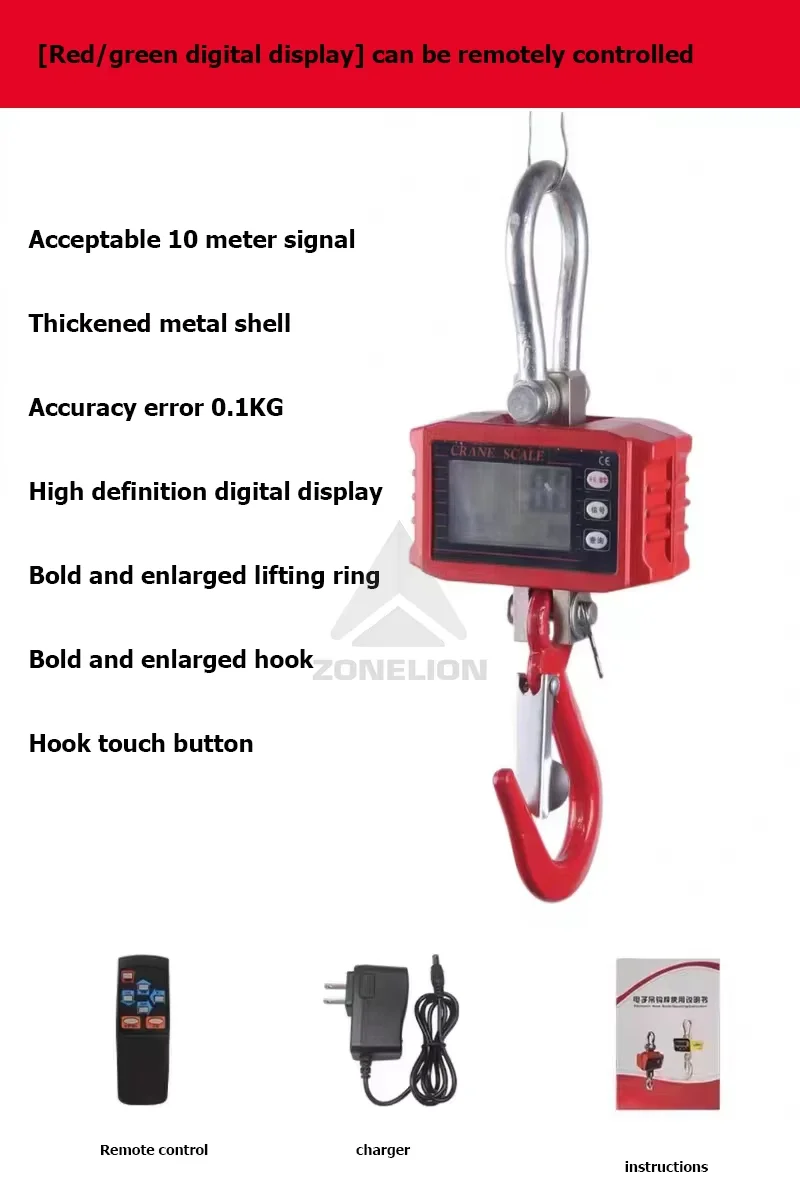 TOYO-INTL высокое качество 500KGS 1000KGS 1Ton 2Ton 3Ton 5Ton цифровые крановые весы