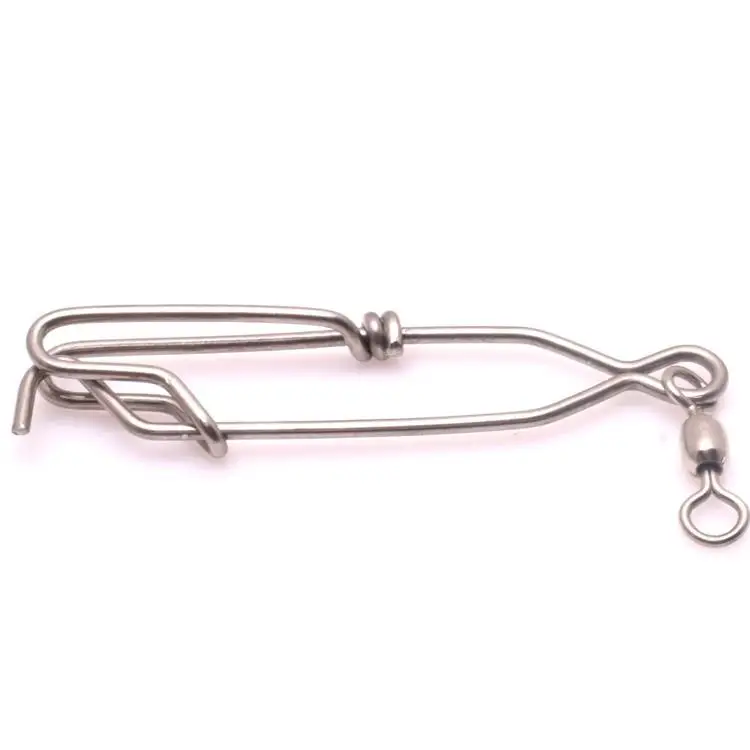 TOPIND 304 Stainless Steel Longline Fishing Tuna Clips with Swivel