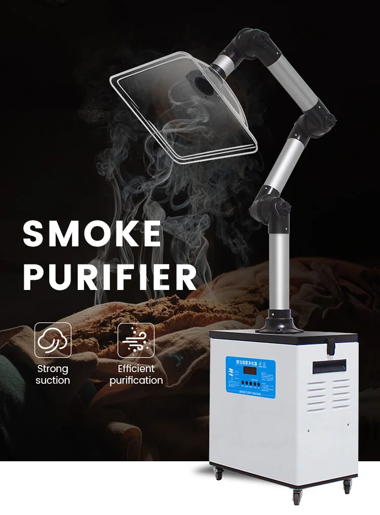 Szjije 100w Portable Paint Fume Extractor Moxibustion Smoke Air Purifier Buy Moxibustion Smoke