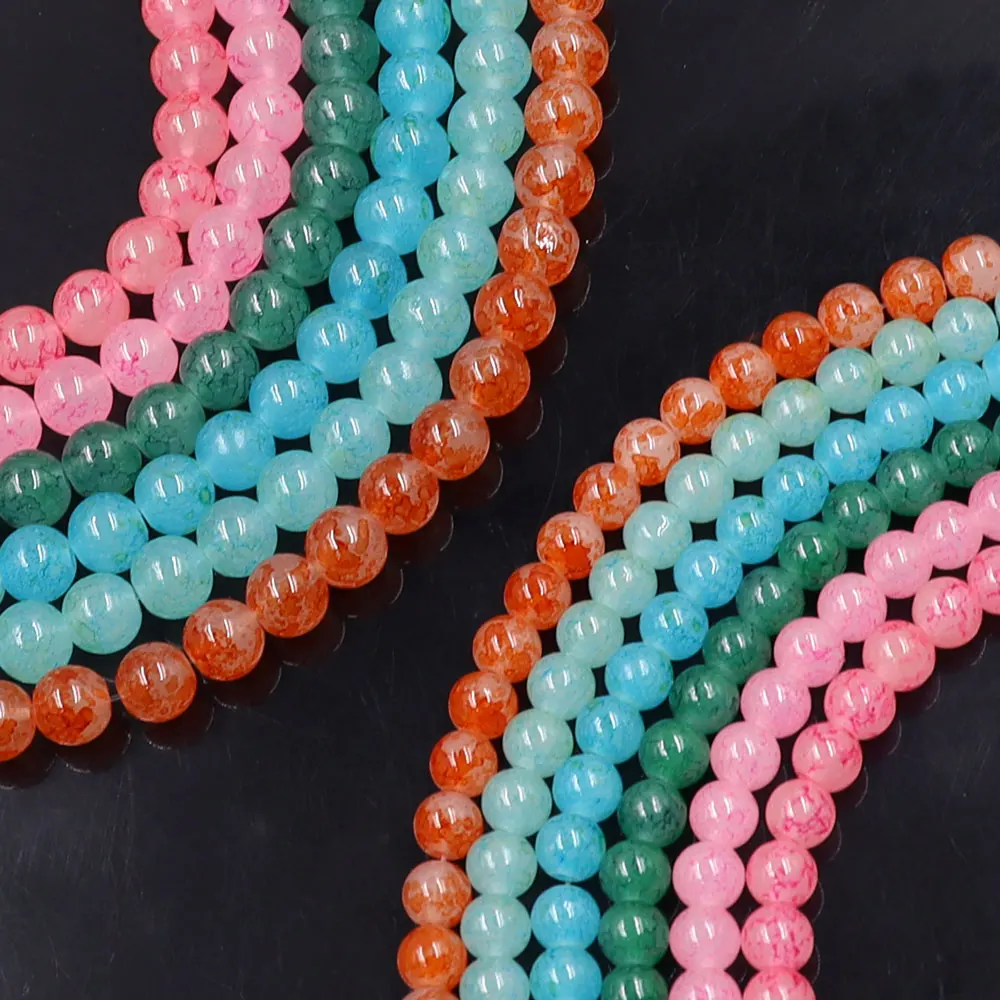 Wholesale 8mm Crystal Beads Assorted Colors for Jewelry