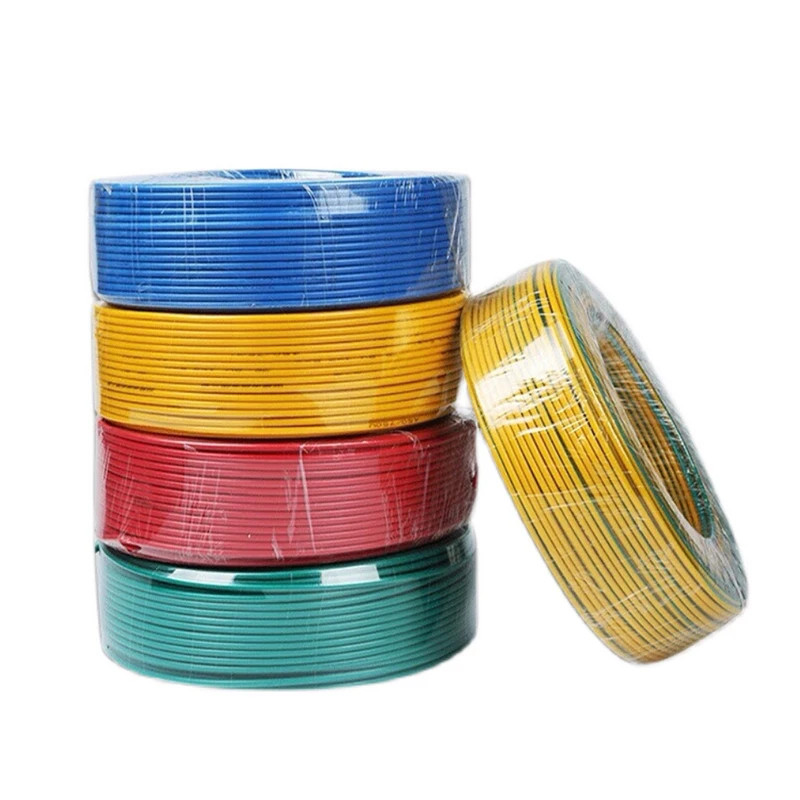 Electric Wire Nh-bv Fire Resistant Cable As Low Smoke Halogen Free Pvc Insulation Building Wire Electrical Wire Grounding