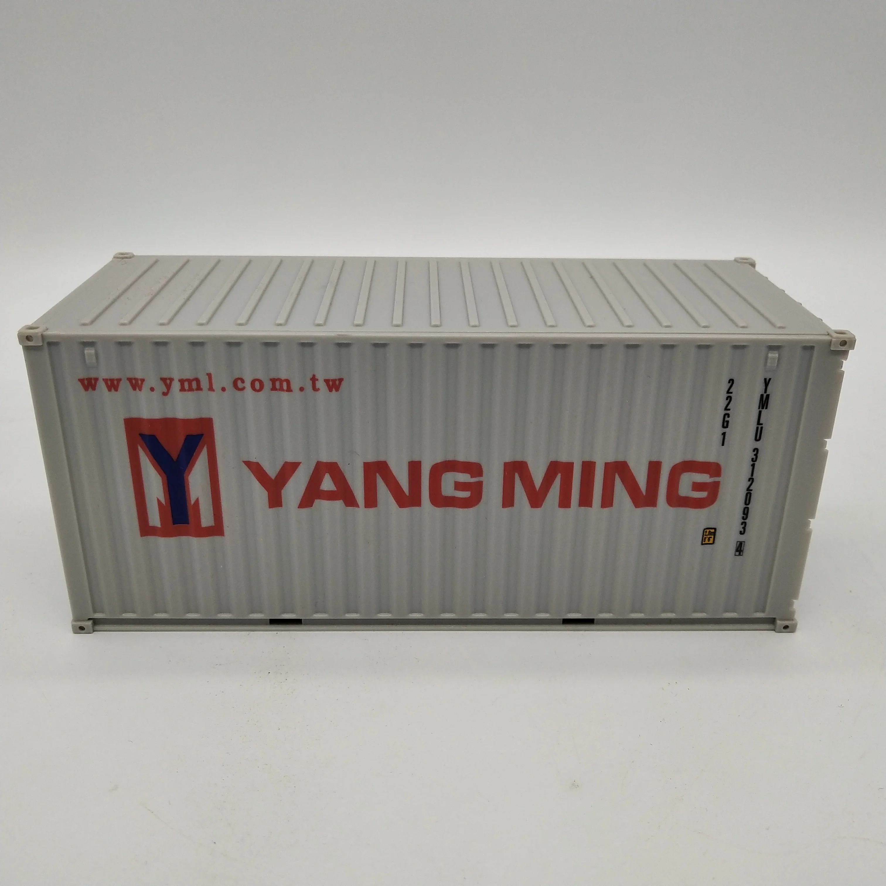 【A】O.A.S Container Model Factory 20GP Plastic Crafts Shipping Freight Forwarder Gift Scale1:35 YANG MING Miniature Container Model