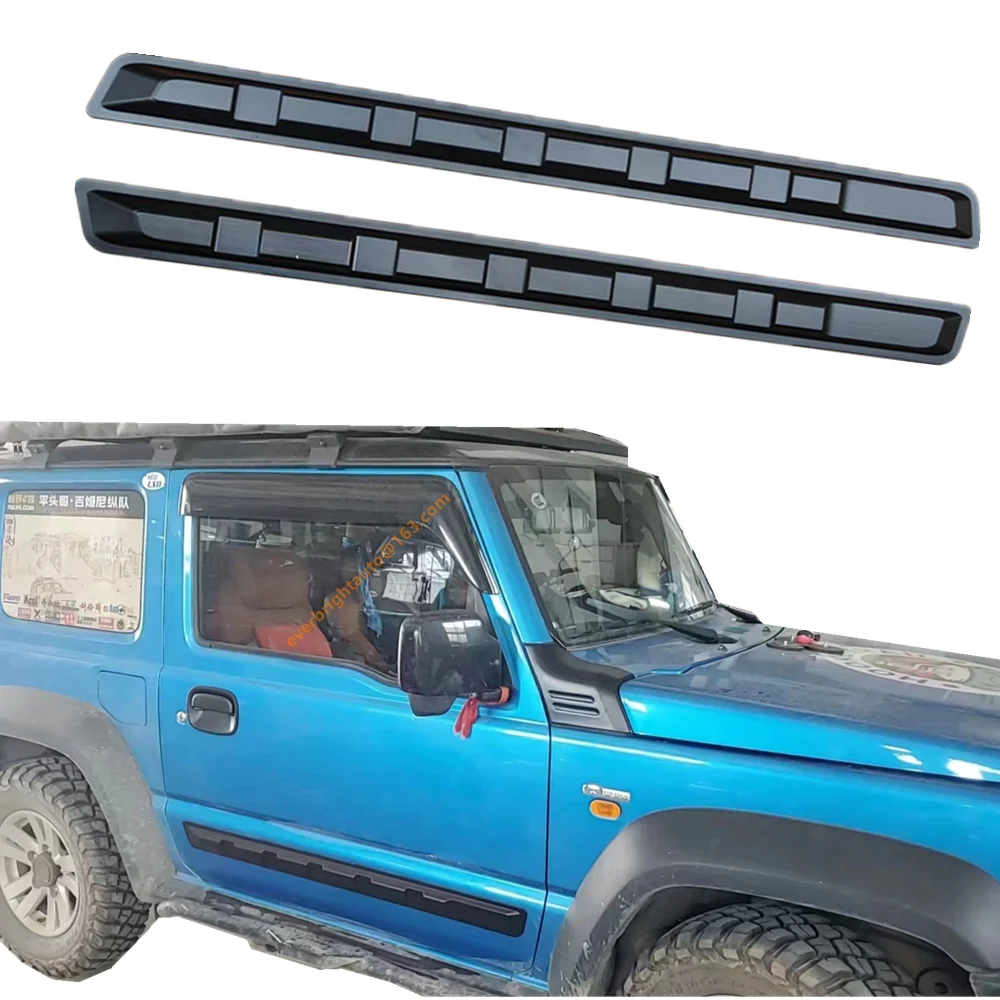Jimny Jb74 Body Kit Jimny 2023 2022 Matte Black Front Fog Light Cover