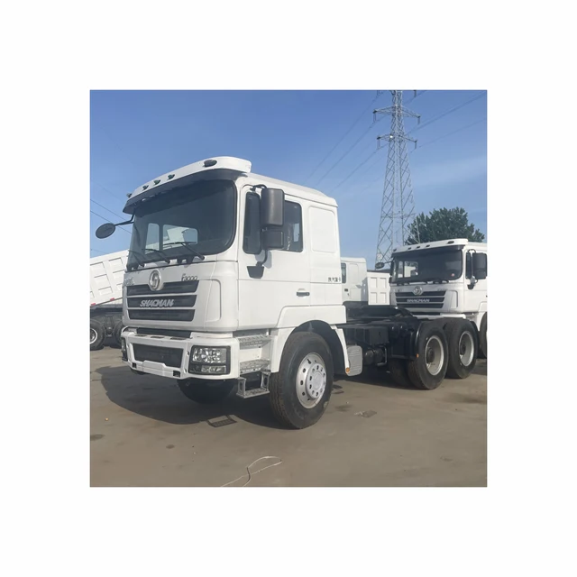 High quality used Shacman Delong F3000 heavy duty diesel 6X4 logistics transport tractors is cheap