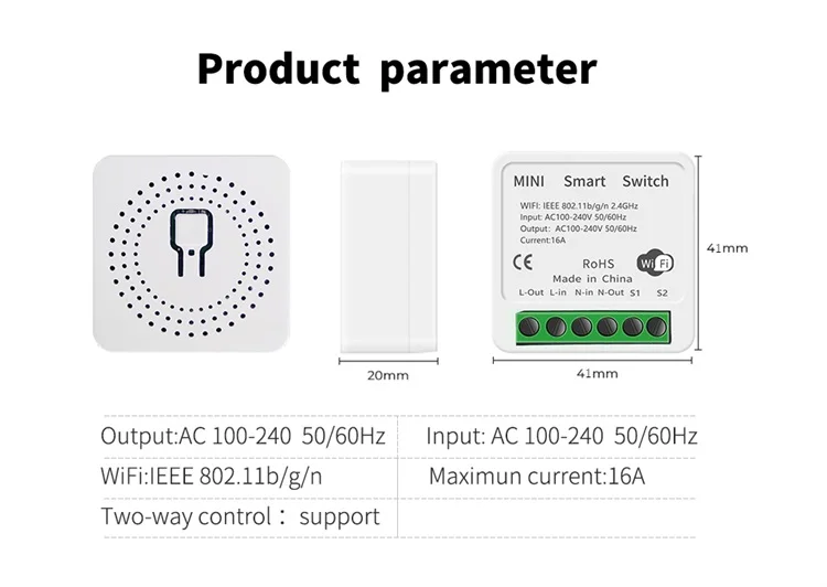 Wifi Tuya Smart Switch