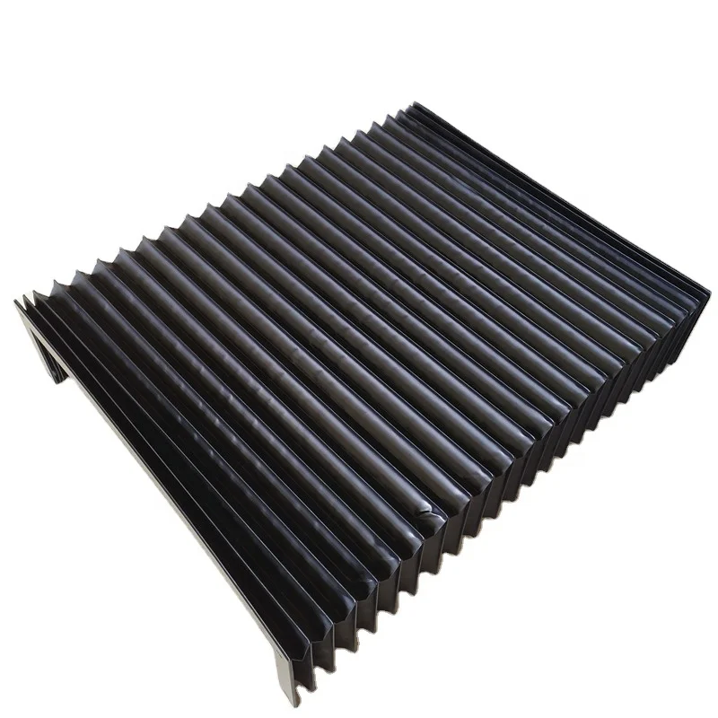CNC Machine Tool Accessories Accordion Bellows Iron Protective Telescopic Cover Protective Armor Telescopic Bellows Cover