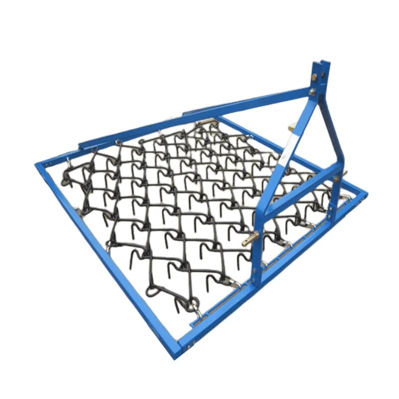 Homemade Drag Harrow to Aerate a Grass or hay Field