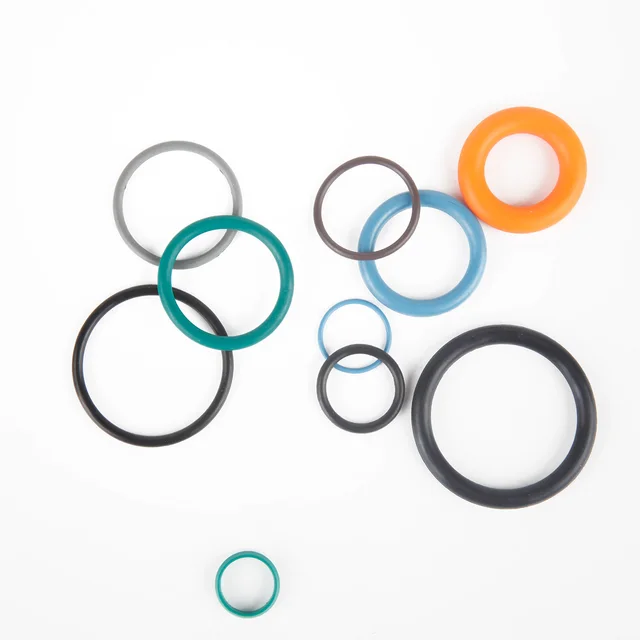 Factory Direct High-Temperature Resistant 90 Shore Black Rubber Sealing O Ring FKM EPDM Silicone High Performance Seal