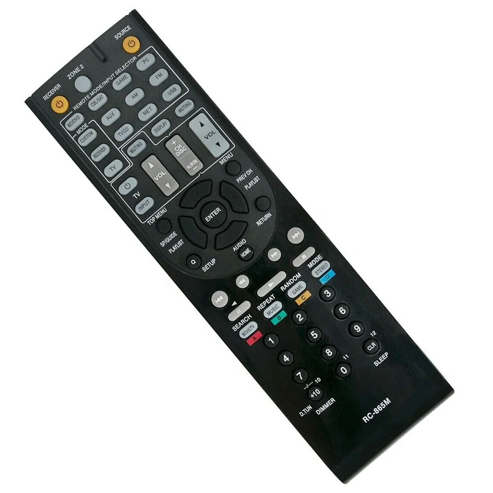 Universal Remote Control Use for ONKYO RC-865M RC865M TX-NR525 TXNR525 Audio/Video Receiver