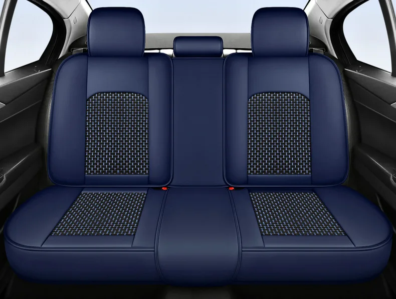 New Fashionable Four-Seasons Car Seat Cover Full Surround Silk Ice Material Explosion-proof for Front Car 27