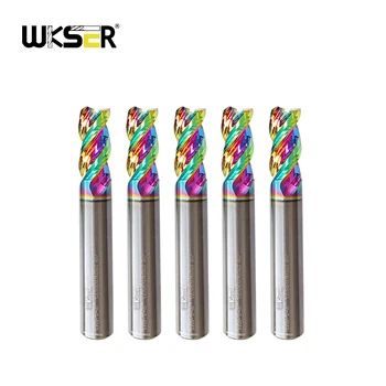 High quality 3 Flutes of Carbide End Mill for Aluminum Cutting- 3 Flutes Solid Carbide End Mill with Dlc Coating