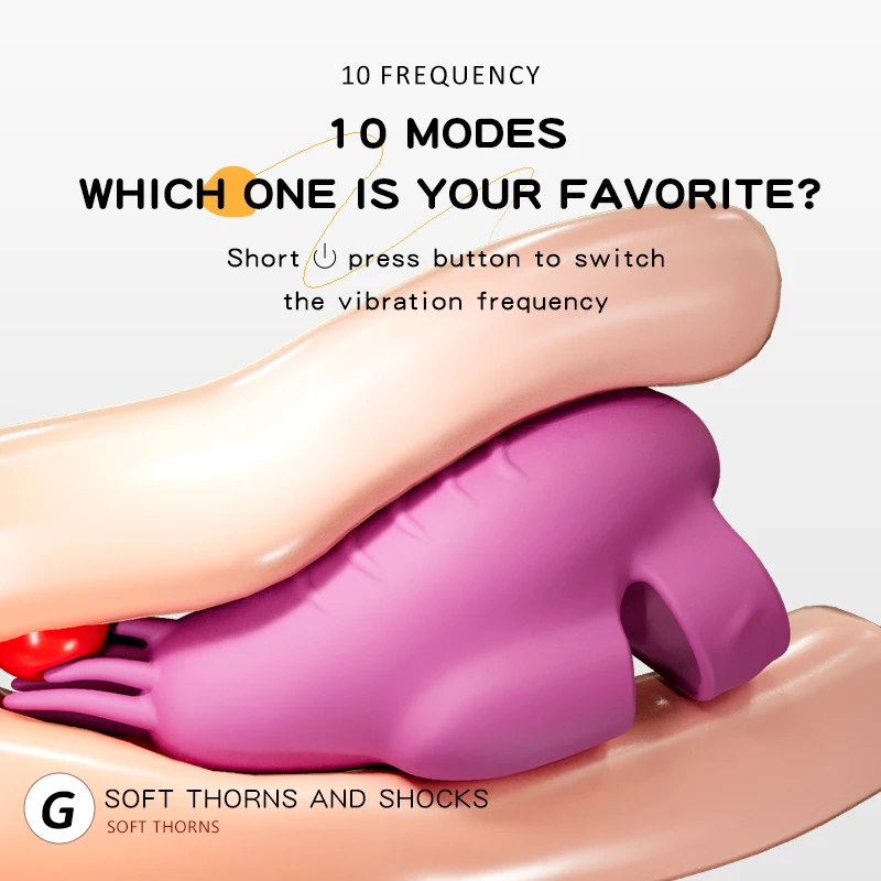 Stimolatore multifrequenza per capezzoli e clitoride femminile, massaggiatore, giocattoli sessuali per donne, coppie, potente vibratore da dito per donne_voghion.com