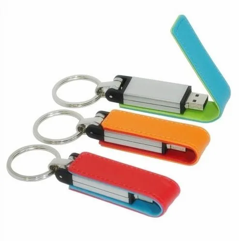 Factory price Custom logo leather usb flash drive memory stick 4gb 8gb 16gb 32gb pen drive - ANKUX.COM