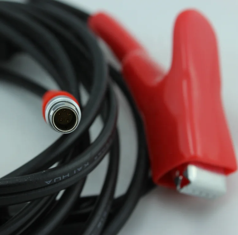 Cleqee P1018A 1M 4mm 5 colors Banana Plug to Alligator Clip Test Probe Lead