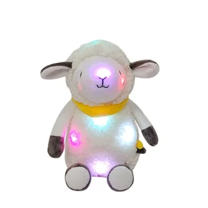 Best Price Hot Selling Popular Cute LED Sheep Animal Stuffed Plush Toy