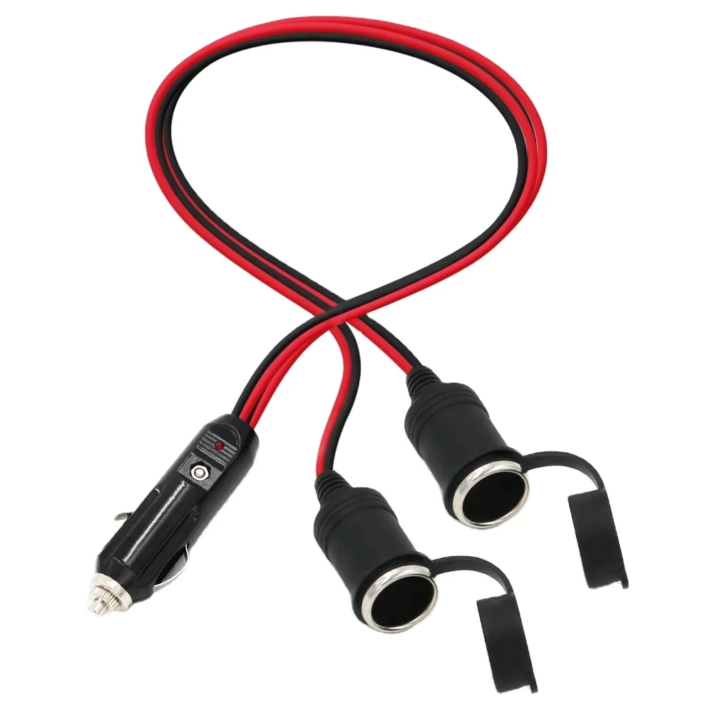 12 volt cigarette double adapter 12 Volt Car Plug Splitter