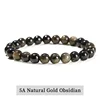 5A Natural Gold Obsidian