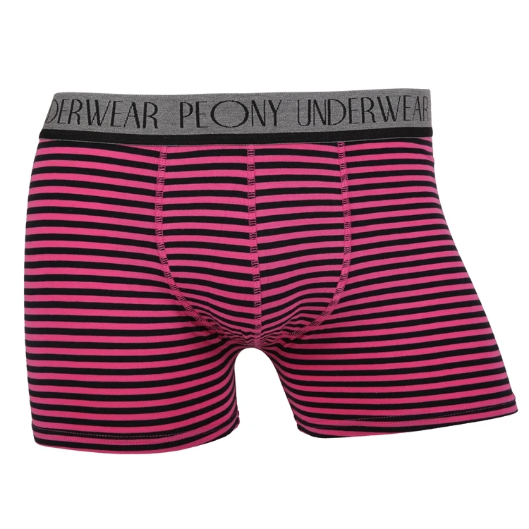 Impressão De Tarja Fio-dye Listras Venda Quente Mens Underwear Trunks - Buy  Roupa Interior Dos Homens Product on 