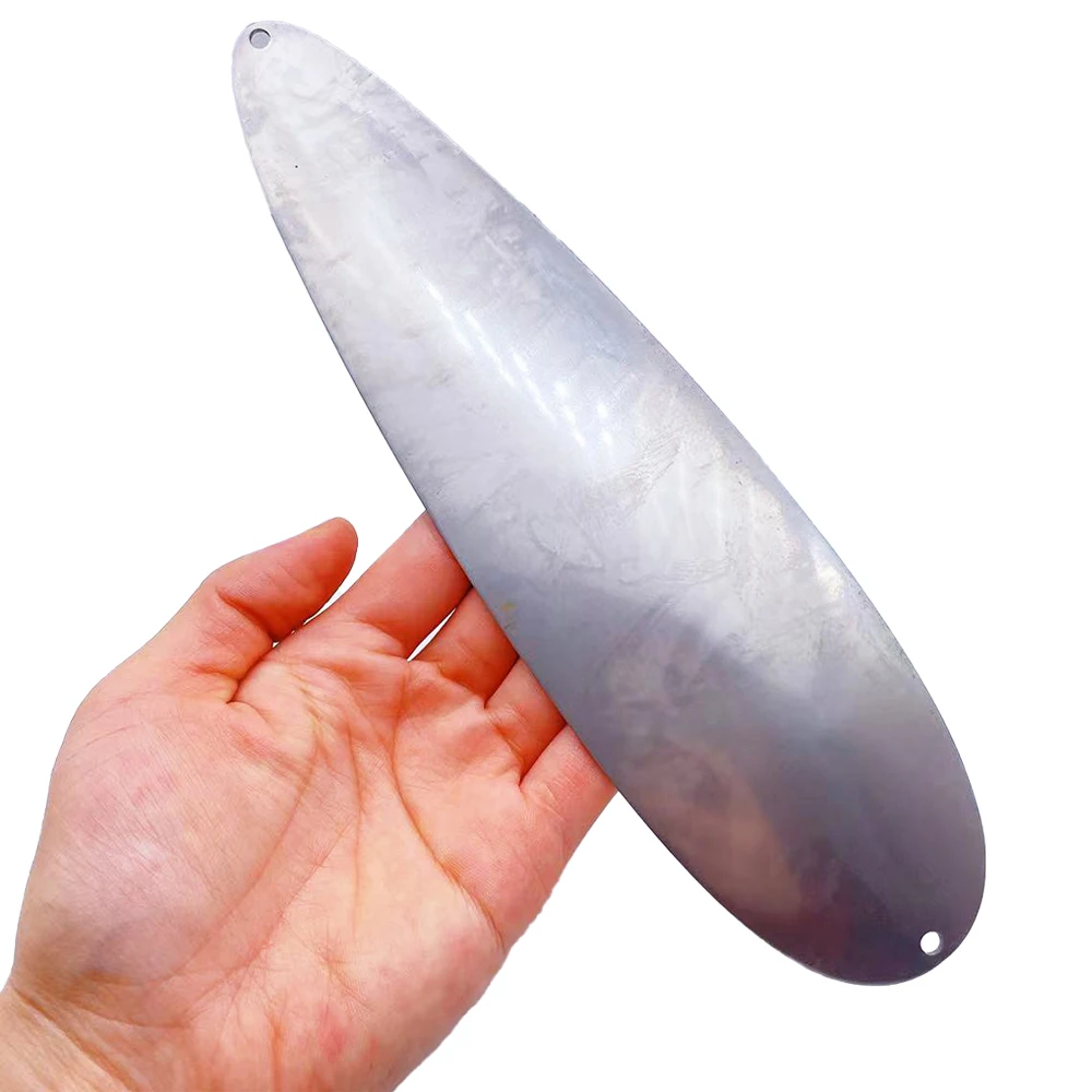 Smooth Surface Fishing Baits Heavy Metal Chartreuse Unpainted Blank Ben