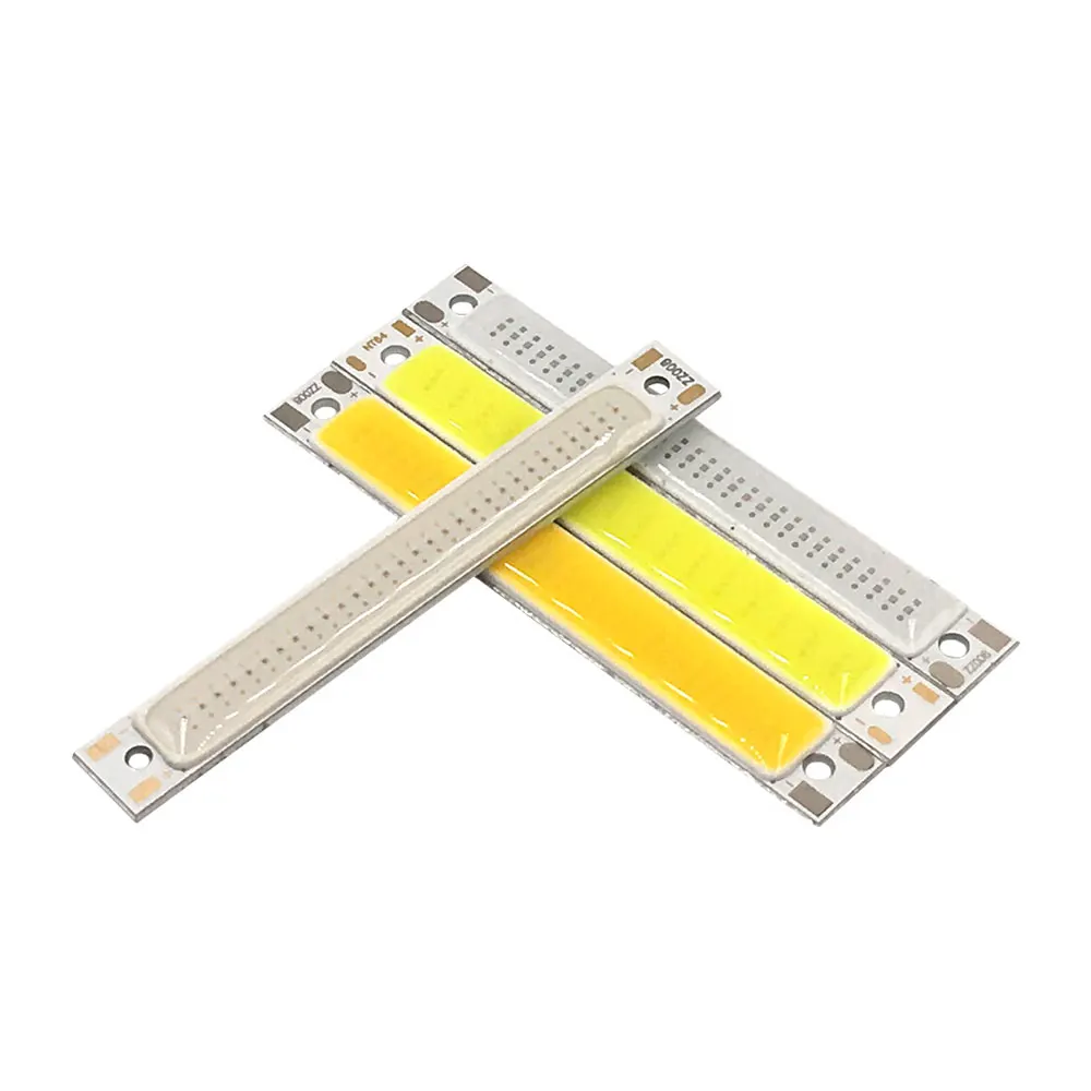 60x8mm 1w 3w Led Cob Strip Light 3v 3.7v: Versatile Colors for Work Lamps  and Scooters