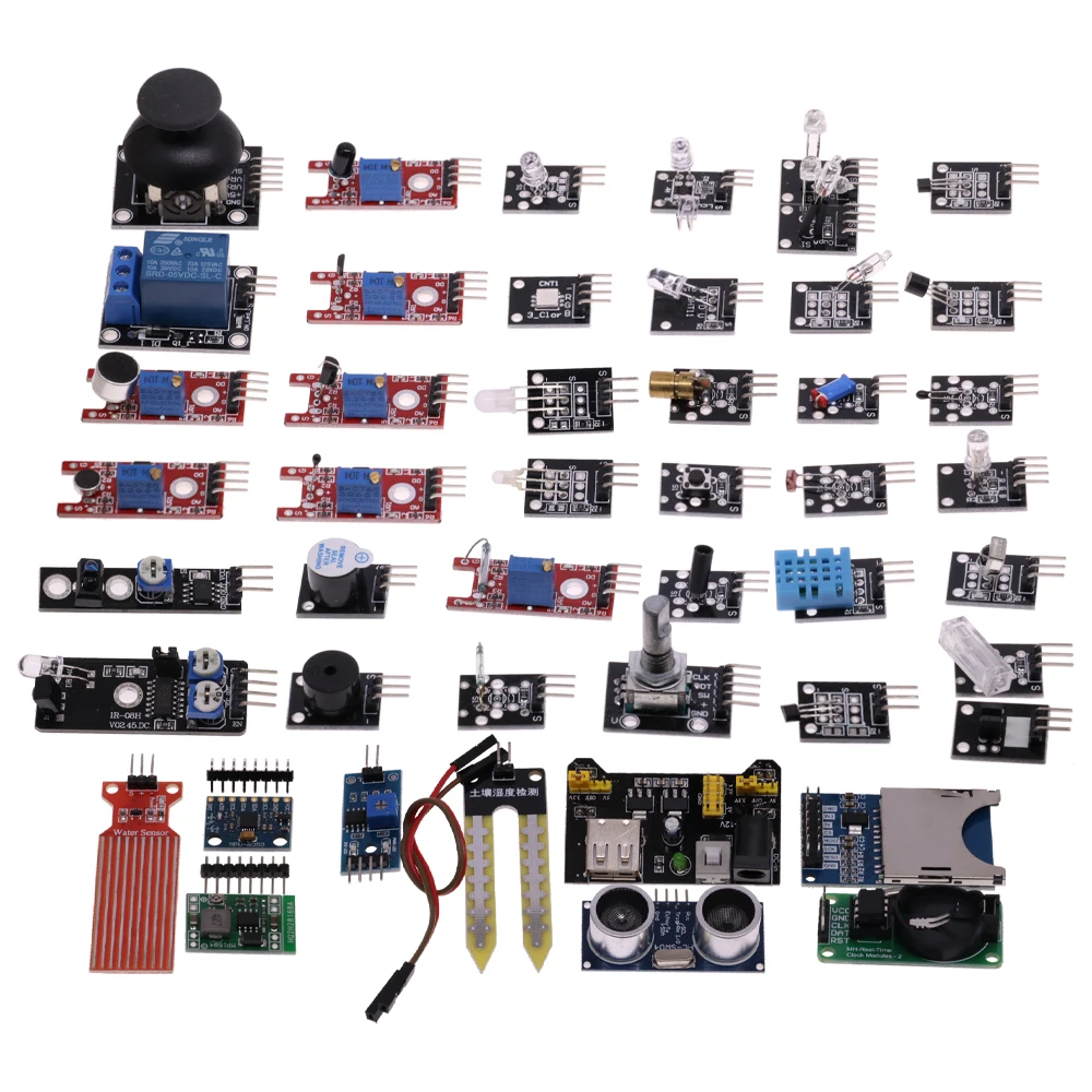 For Arduino 45 In 1 Sensors Modules Starter Kit Better Than 37in1 ...