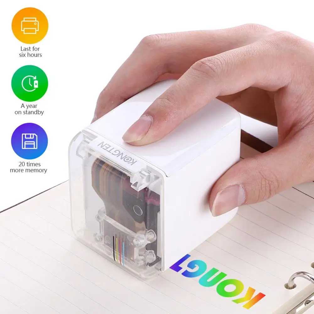 Handheld Printer Smart Inkjet Portable Small Mini Label Tattoo ...