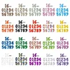 remark:50pcs per opp bag, 1 number per bag