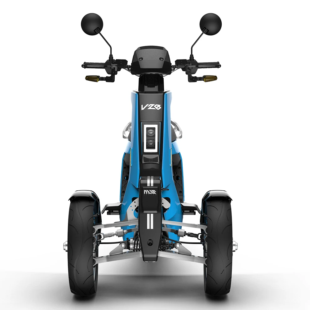 V28 Three Speed Electric Motorcycle Motorbike Scooter and Trike with 3 Wheel for Adult
