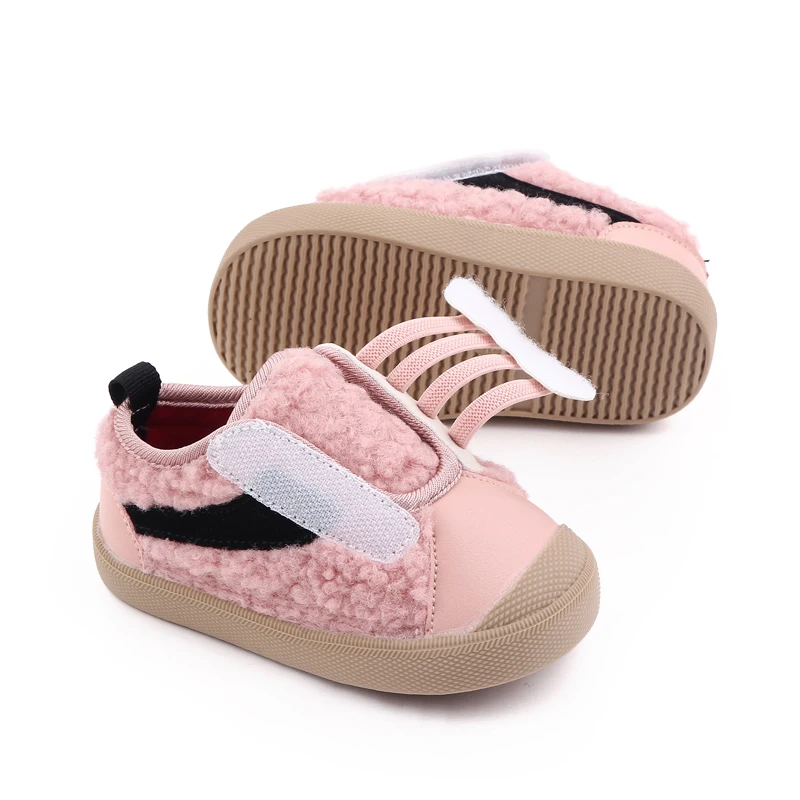 High Quality Winter Toddler Baby Kids Shoes Hook&loop Design 2022 factory