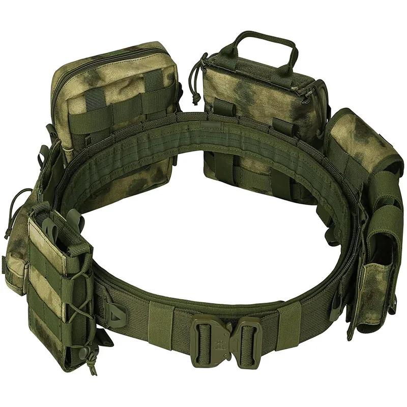 High Duty Multi-functional Tactical Belt Quick Release Rigger Belt Mountaineering Quick-release Buckle Heavy Duty Belts
