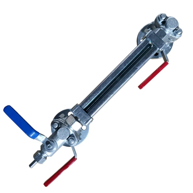 Flange Connected Type Reflection Glass Plate Level Gauge Plate Boiler Water Level Gauges